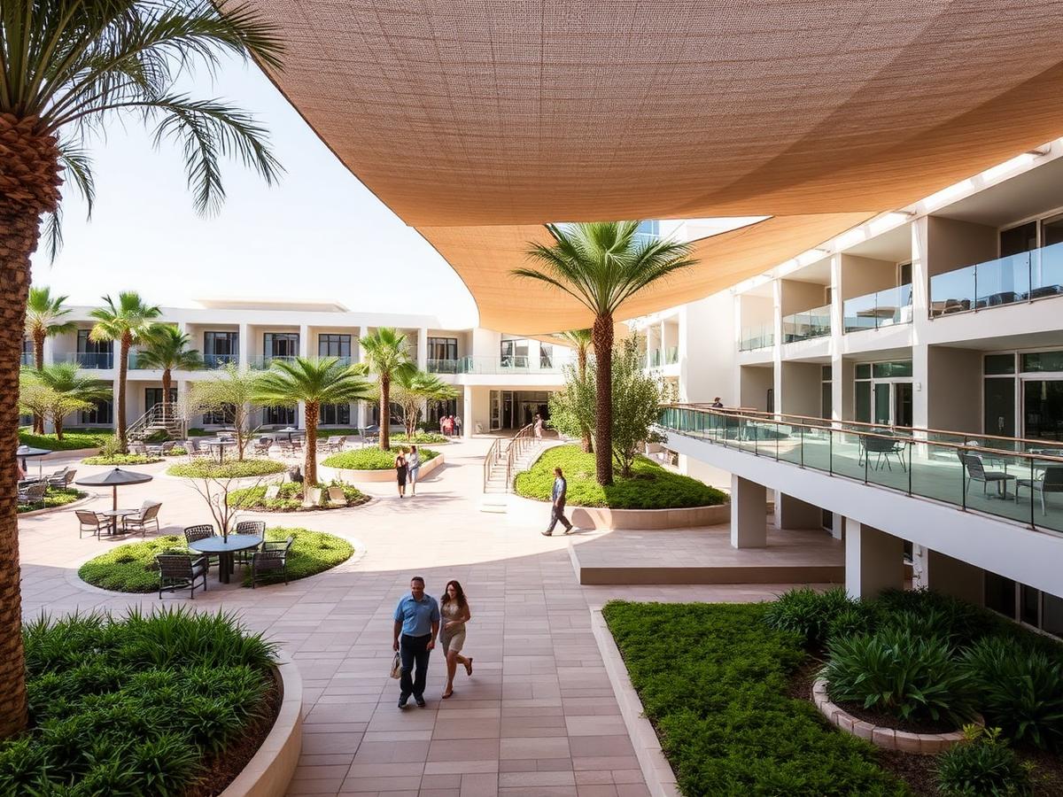 Hospitality and Public Realm Development — placeholder imagery representing property enhancement work